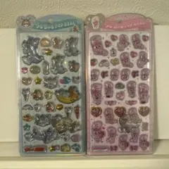 うるちゅるポップシール2つ