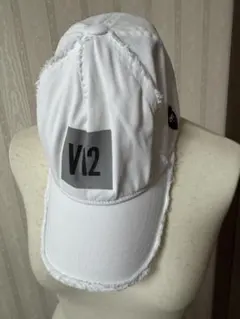 V12 キャップ ホワイト ダメージ加工のサムネイル