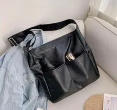 2way ショルダーバッグ リュック 大容量 ブラック マザーズバッグ 通勤通学