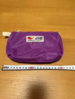JIB 紫色ポーチ 約20cm x 10cmのサムネイル