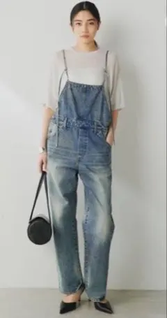 Whim Gazette ウィムガセット　デニム　サロペット　オールインワン　Fのサムネイル
