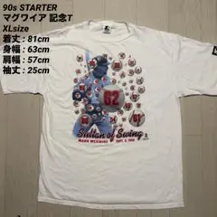 90sヴィンテージ STARTER マグワイア 98年最多本塁打Tシャツ XLのサムネイル
