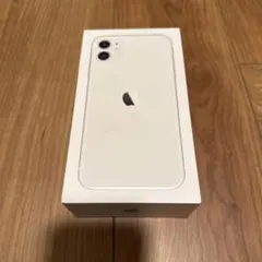 Apple iPhone 11 ホワイト 箱と付属品のみ