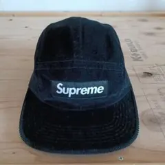 Supreme Fine Wale Corduroy Camp Cap 美品