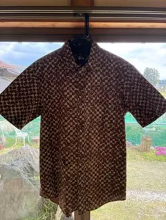【90s・USA製】OLD STUSSY チェックシャツ M ブラウン 紺タグ