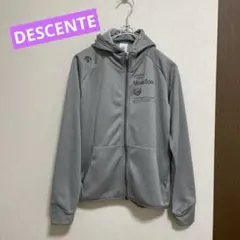 デサント♡Move Sport フード付き　ジャージ　ジャケット　グレー