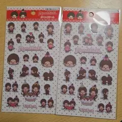 モンチッチ ぷくっとシール 2枚セット