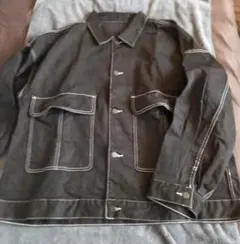 GU Gジャン セットアップ 黒 L