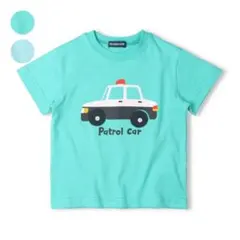 LITTLE BEAR CLUB パトカー仕掛け半袖Tシャツ　v36887のサムネイル