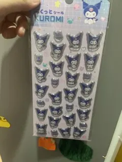 サンリオ　ぷくっとシール　クロミ