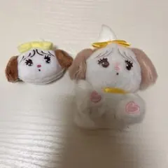 mikko スフレ キーホルダー、前髪クリップ