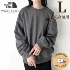 韓国限定✨25新作 THE NORTH FACE ルーズフィットスウェットL