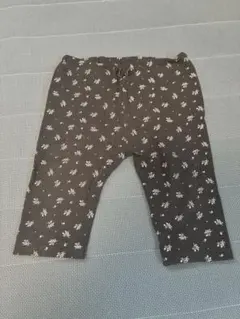 【美品】petit main 花柄パンツ 80 長ズボン　子供服　女の子