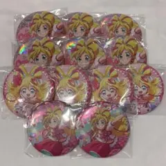 ドリステ　キミプリ　スペシャルビジュアル　缶バッジ　キュアアイドル