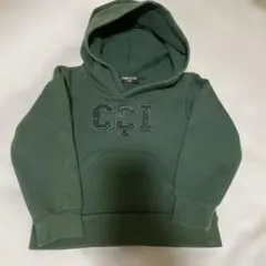 コムサデイズム　モスグリーンパーカー 【サイズ90】