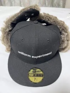 LIGHT MELTON FLIGHT CAP - Black D-01006 - メルカリ