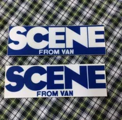 残りわずか❗SCENE FROM VAN ステッカー2枚セット