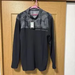 UNDER ARMOUR 長袖シャツ ブラック・迷彩