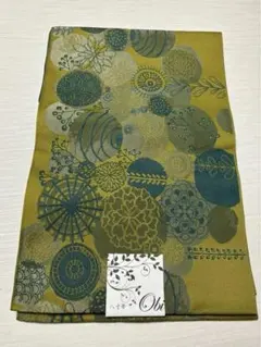 名古屋帯　芥子色