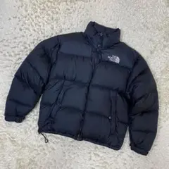ザノースフェイス　ヌプシ　センターロゴ　ダウンジャケット　ブラック　L