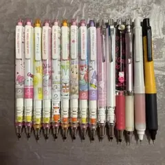 クルトガ シャーペン ボールペン 15本セット 多色