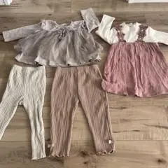 ベビー服 トップス パンツ ドレス セット