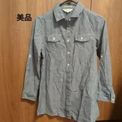 【美品】キッズ　ダンガリーシャツ　140