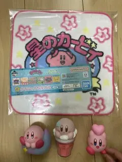 カービィ　グッズ　ハンドタオル　フィギュア
