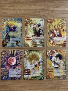 ミラクルバトルカードダス ドラゴンボール 神Ωレア6枚セット - メルカリ