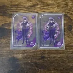 にじさんじ 8th Anniversary クリアカード 剣持刀也 2点