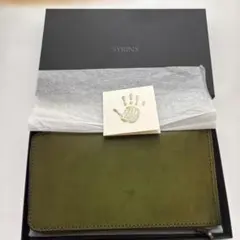 SYRINX Hitoe Fold Antico 二つ折り革財布 ダークオリーブ - メルカリ