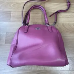 coach ピンク ハンドバッグ　本日限定価格⭐︎