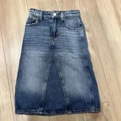 ZARA キッズデニムタイトスカート サイズ6