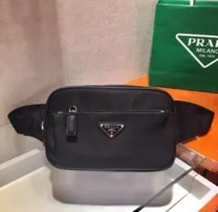 PRADA ボディバッグ ブラック 本日出荷