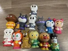 アンパンマン ほかほかピープーアンパンマン人形　13体　まとめ売り　ソフビ