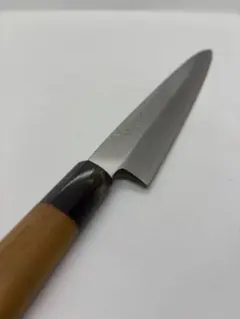 源秀斉 謹作 鎌型薄刃包丁 7寸 水牛柄 片刃 職人仕様 - メルカリ