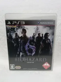 PS3 플레이 스테이션 3 레지던트 이블 6 레트로 게임 게임 소프트웨어