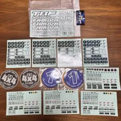 タミヤ ミニ四駆 非売品 記念 ステッカー コースター TRF シール セットのサムネイル