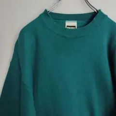 TULTEX スウェット トレーナー 無地スウェット グリーン USA製