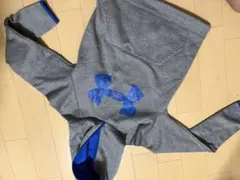 Under Armour☆パーカー☆スポーツウエア☆グレー/ブルー