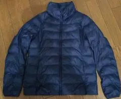 UNIQLOキッズ ユニクロ 中綿ジャケット　紺色　150㎝