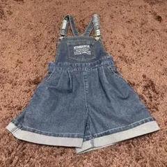 NYANDERFU デニムオーバーオール