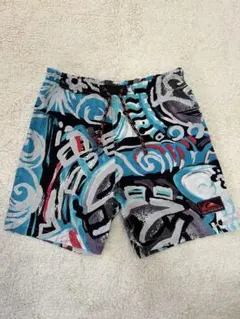 【80s】クイックシルバービンテージ総柄ショートパンツサーフパンツXSのサムネイル