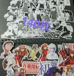 140枚 エヴァンゲリオン ステッカーセット