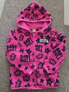 BABYDOLL フリースジャケット 110cm ピンク