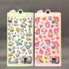 2枚セット ボンボンドロップシール 3Dシール