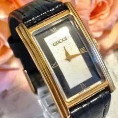 稼働 GUCCI 4200M レクタンギュラー ローマン インターロッキング 