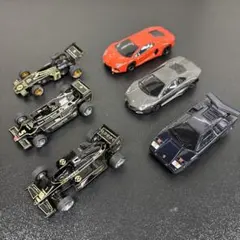 ミニカー 6台セット フォーミュラカー スーパーカー
