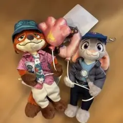 東京ディズニーリゾート新品 ズートピア ニックジュディ ぬいぐるみ