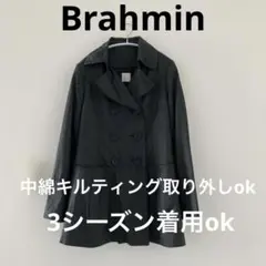 ブラーミン　2wayジャケット　黒　中綿取り外しok 袖丈調整　Brahmin